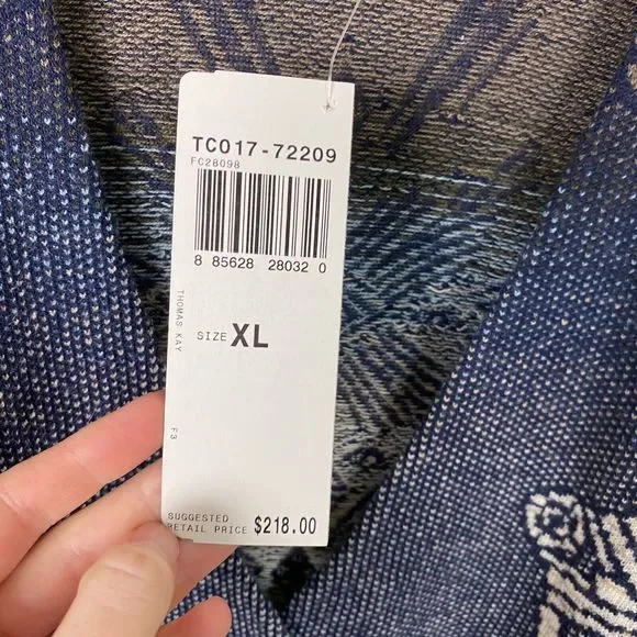 Pendleton XL Thomas Kay 100% Merino Wool Cardigan Sweter Western Aztec Southwest